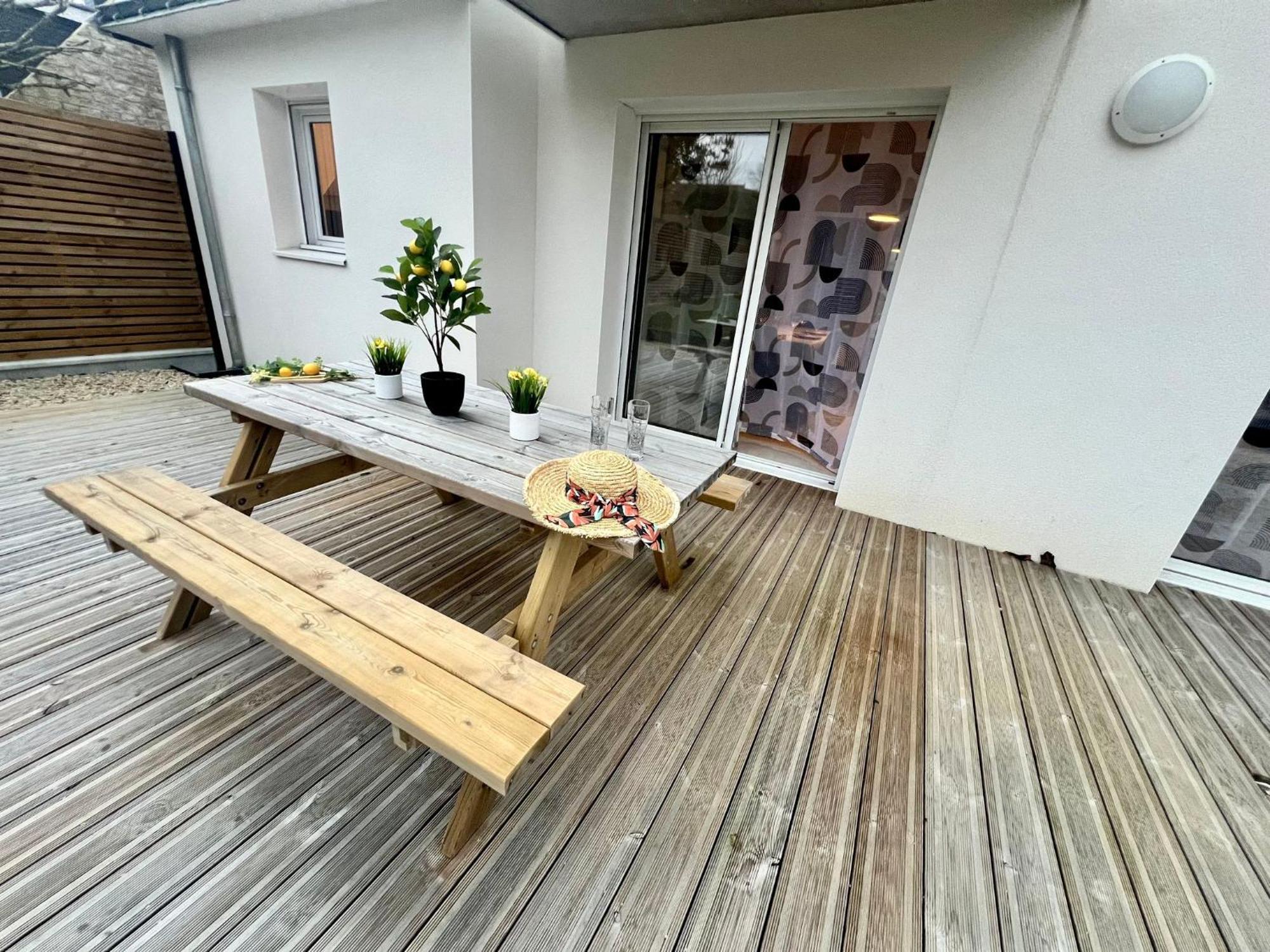 Apartment Le Belaven, Neuf, Cosy, Terrasse, Jardin, Kerfany Plage, 1 A 6 Pers Moelan-sur-Mer