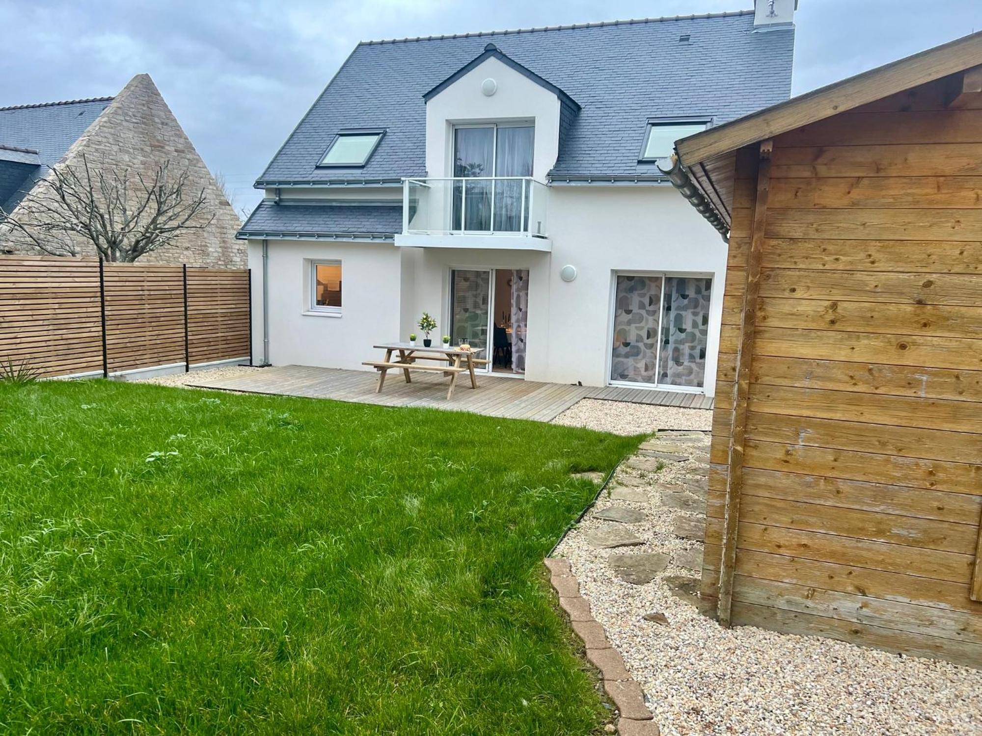 Le Belaven, Neuf, Cosy, Terrasse, Jardin, Kerfany Plage, 1 A 6 Pers